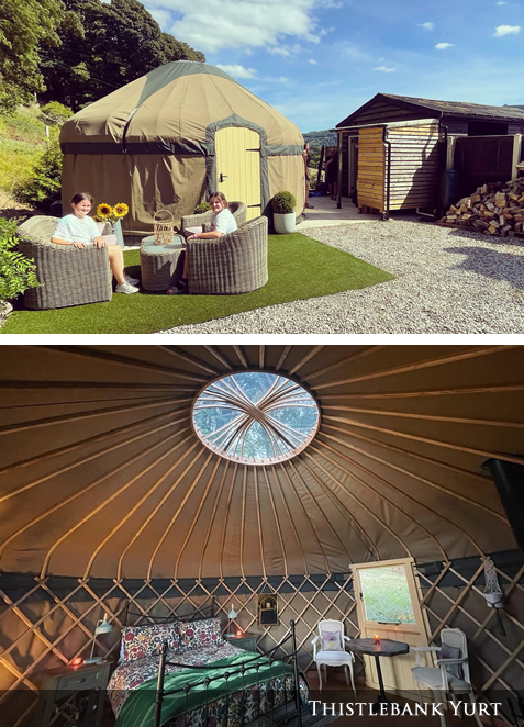 Glamping - The Yurt